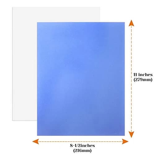 Cridoz 9-Color Transparent Vellum Paper 8.5 x 11 | Vivid Colors for Art & Printing thumbnail 3