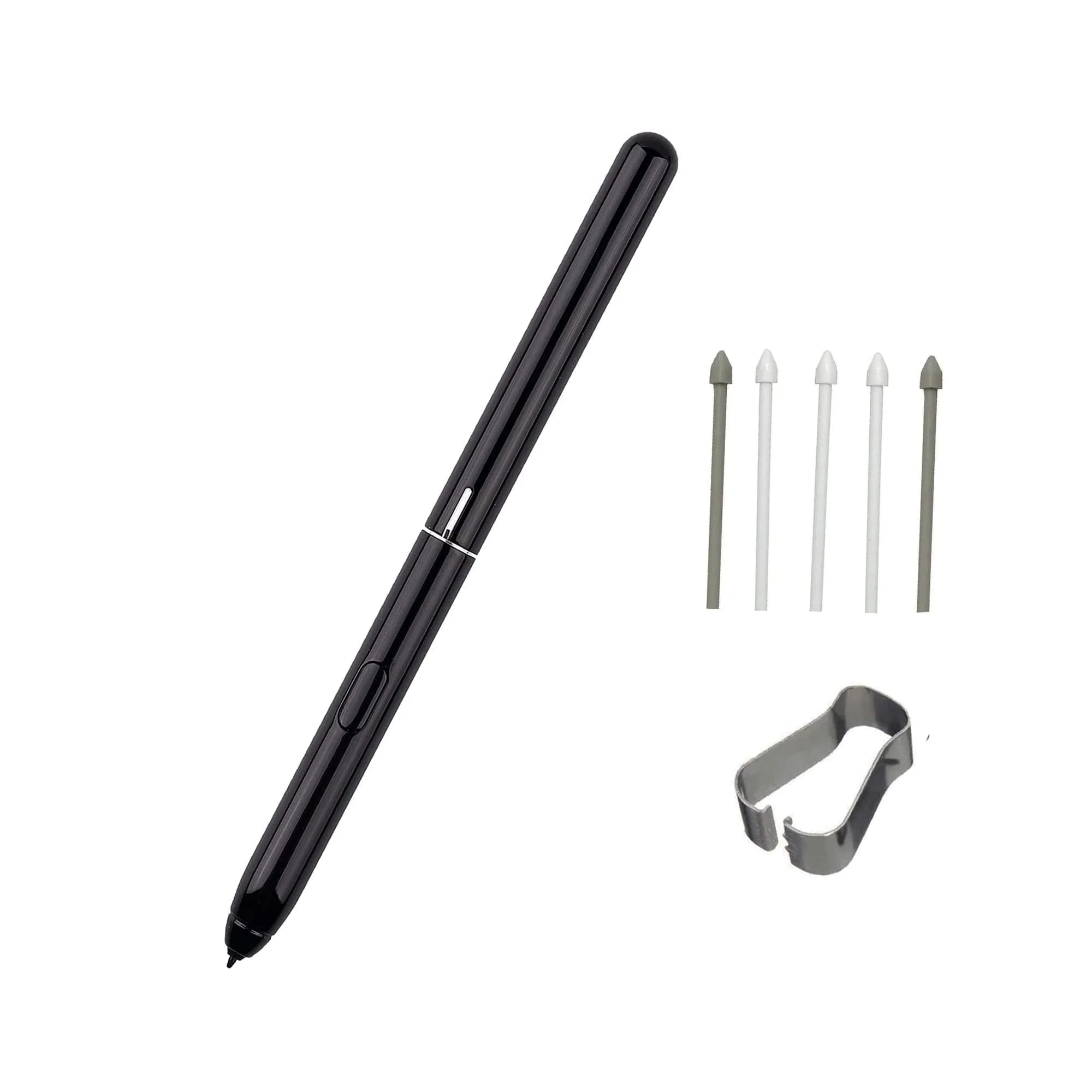 Alovexiong Black Stylus S Pen for Samsung Galaxy Tab S4 S6 S7 S8 Series | 6-Pack — Black