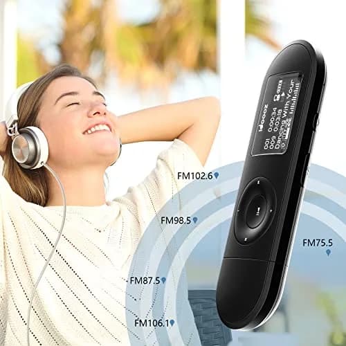 idoooz U2 MP3 Player 8GB (0.27 Fl Oz) | Lossless Sound Quality for Running & Sports thumbnail 7
