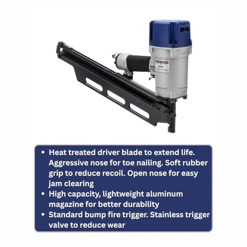 Complete NRH83 20 to 22 Degree Framing Nailer 2" to 3-1/2" | Suitable for Framing, Decking & Trusses thumbnail 7