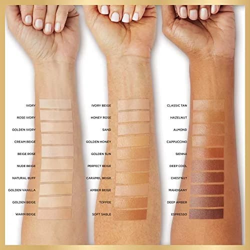 L'Oreal Paris Age Perfect Radiant Serum Foundation SPF 50 Deep Amber 1 Fl Oz | Hydrating, Sensitive Skin thumbnail 6