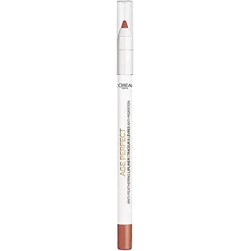 L'Oreal Paris Age Perfect Anti-Feathering Lip Liner Bright Mocha | Precision, Sensitive, Mature Skin thumbnail 2