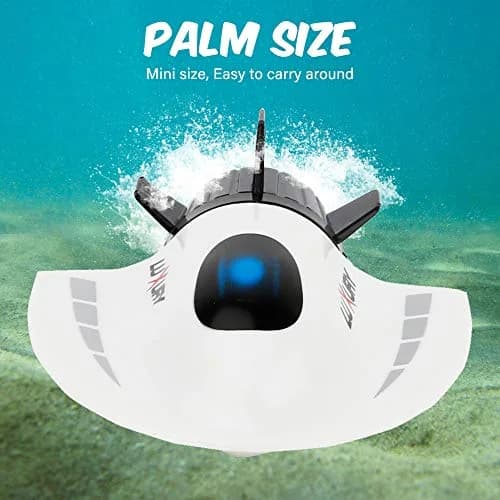 GoolRC Mini RC Submarine Boat White | Waterproof Diving Toy for Kids & Adults thumbnail 6