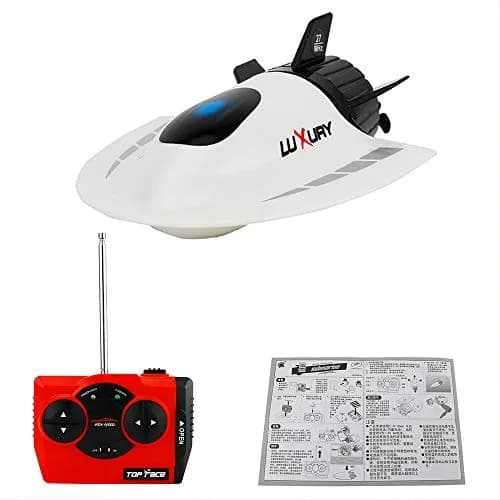GoolRC Mini RC Submarine Boat White | Waterproof Diving Toy for Kids & Adults thumbnail 9