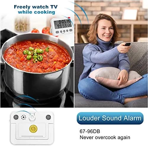 VOBRAMY Timer 25, 5 Min Adjustable | Pomodoro Technique Work & Kitchen Timer thumbnail 5