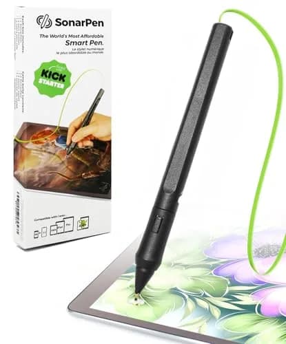 SonarPen Pressure Sensitive Stylus Neon-Green | Compatible with iPhone, Android & Switch thumbnail 1