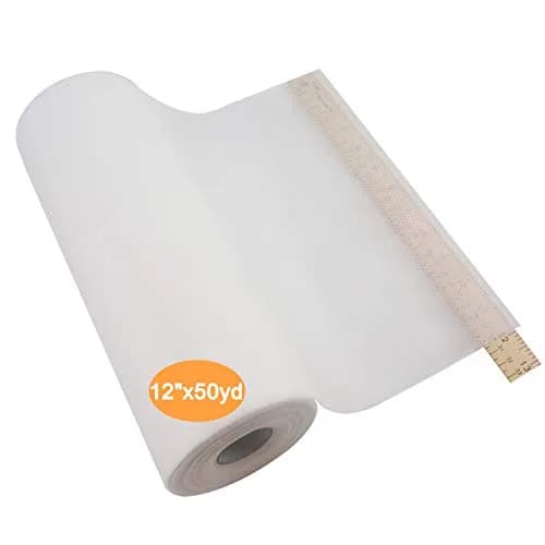 New brothread No Show Mesh Embroidery Stabilizer 12" x 50 Yd Roll | Cut-Away Backing for Stretchy Knits & Light Fabrics thumbnail 1