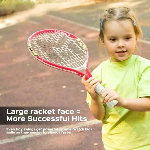 INSUM Junior Tennis Racket 17 Inch | Lightweight Aluminum, Beginner-Friendly (70-120 chars) thumbnail 4