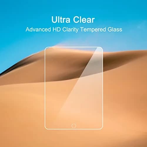 Ailun 2 Pack Screen Protector for iPad 9th/8th/7th, 10.2 Inch | Tempered Glass with Scratch Resistance thumbnail 5