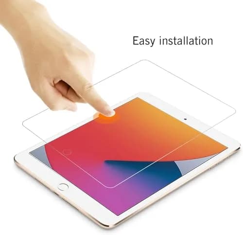 Ailun 2 Pack Screen Protector for iPad 9th/8th/7th, 10.2 Inch | Tempered Glass with Scratch Resistance thumbnail 2