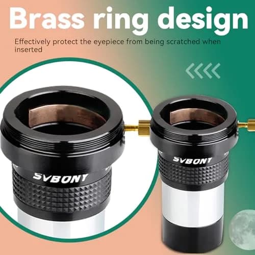 SVBONY SV137 2x Barlow Lens 1.25 inch (31.75mm) | Doubles Magnification for Telescopes thumbnail 7