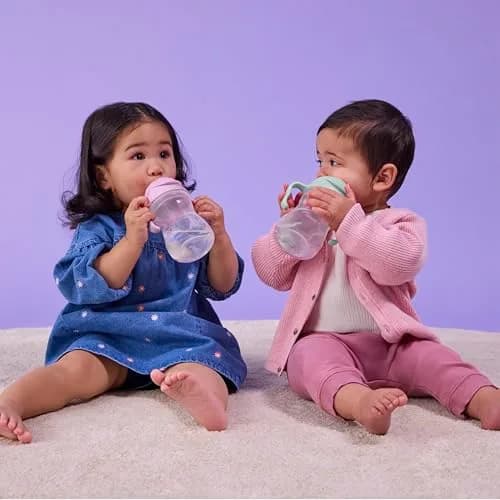 b.box Sippy Cup with Weighted Straw, Toddler Straw Cup, Spill Proof, 237ml (8oz) | Innovative Weighted Straw for All Angles thumbnail 2