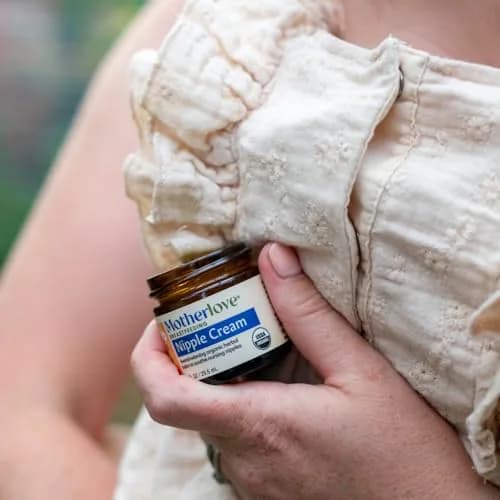 Motherlove Organic Nipple Cream 59ml (2 Fl Oz) | Lanolin-Free & Unscented for Breastfeeding thumbnail 6