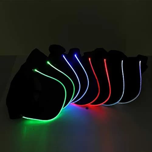 JIGUOOR LED Baseball Cap with USB Rechargeable Battery | Multicolour, One Size thumbnail 2