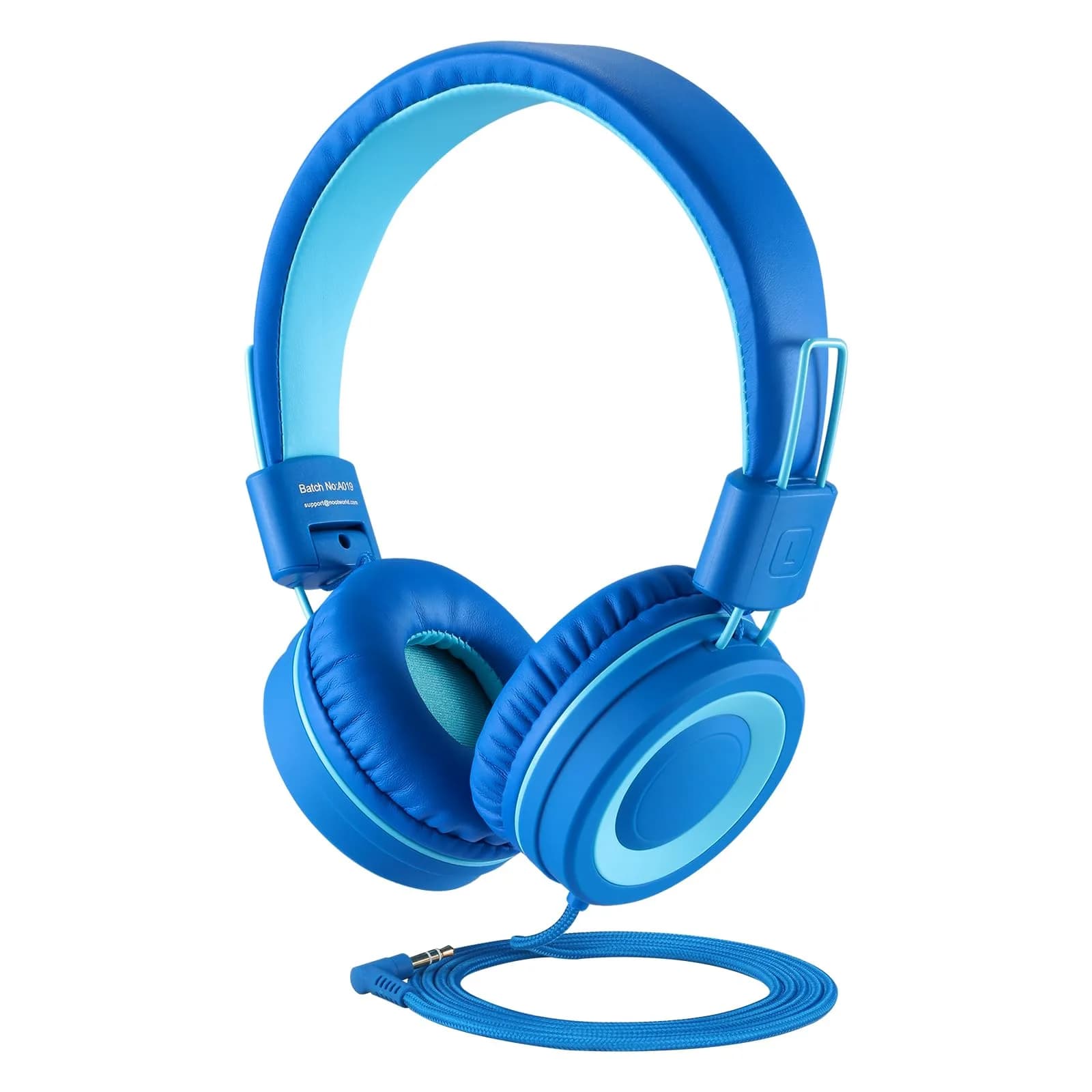 noot products K11 Kids Wired Headphones 15cm (5ft) Tangle-Free | Safe Volume for Children - main product image