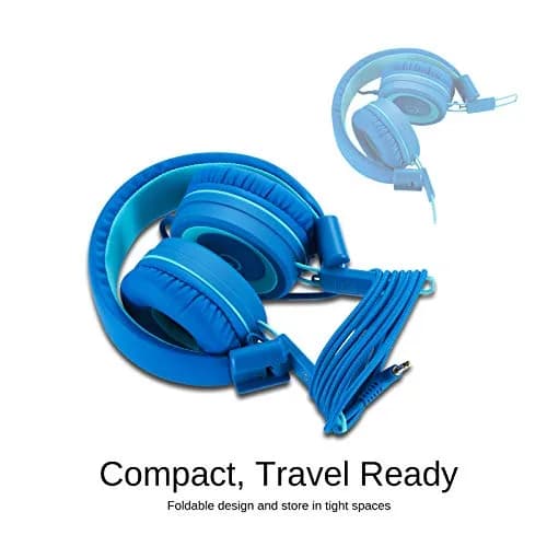 noot products K11 Kids Wired Headphones 15cm (5ft) Tangle-Free | Safe Volume for Children thumbnail 4