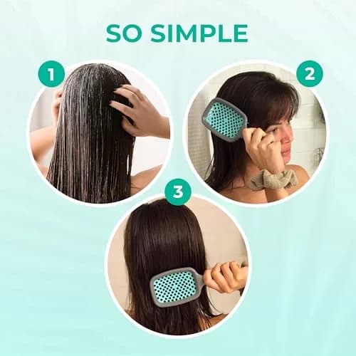 FHI Heat UNbrush Detangling Brush for Wet & Dry Hair | Anti-Static, Vented Cushion, Lightweight thumbnail 7
