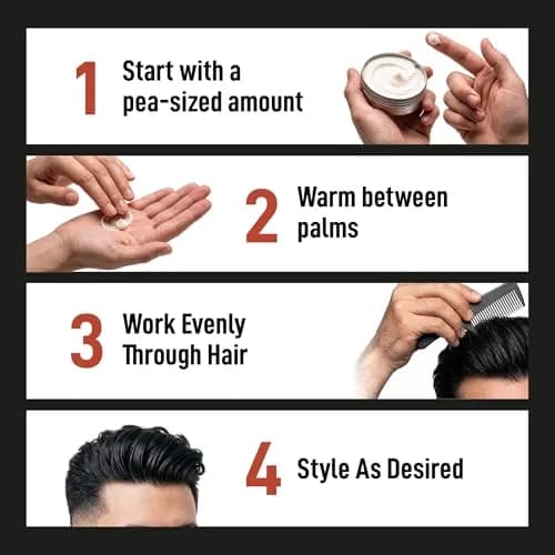 Rascal Men's Grooming Original Pomade #4 3.4oz | Light Hold Wet Look High Shine thumbnail 5