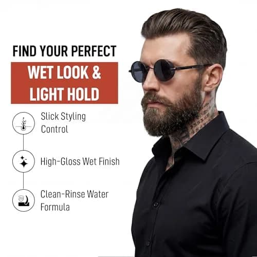 Rascal Men's Grooming Original Pomade #4 3.4oz | Light Hold Wet Look High Shine thumbnail 2