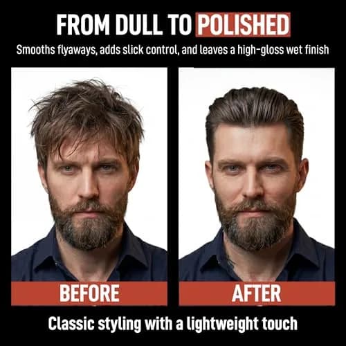 Rascal Men's Grooming Original Pomade #4 3.4oz | Light Hold Wet Look High Shine thumbnail 3