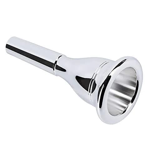 EASTROCK Standard Tuba Mouthpiece, Silver Plated 120S Size (1 Unit) | Rich Sound, Durable Copper thumbnail 5