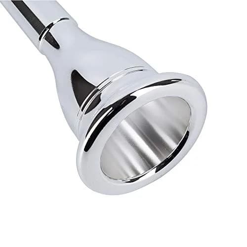 EASTROCK Standard Tuba Mouthpiece, Silver Plated 120S Size (1 Unit) | Rich Sound, Durable Copper thumbnail 3