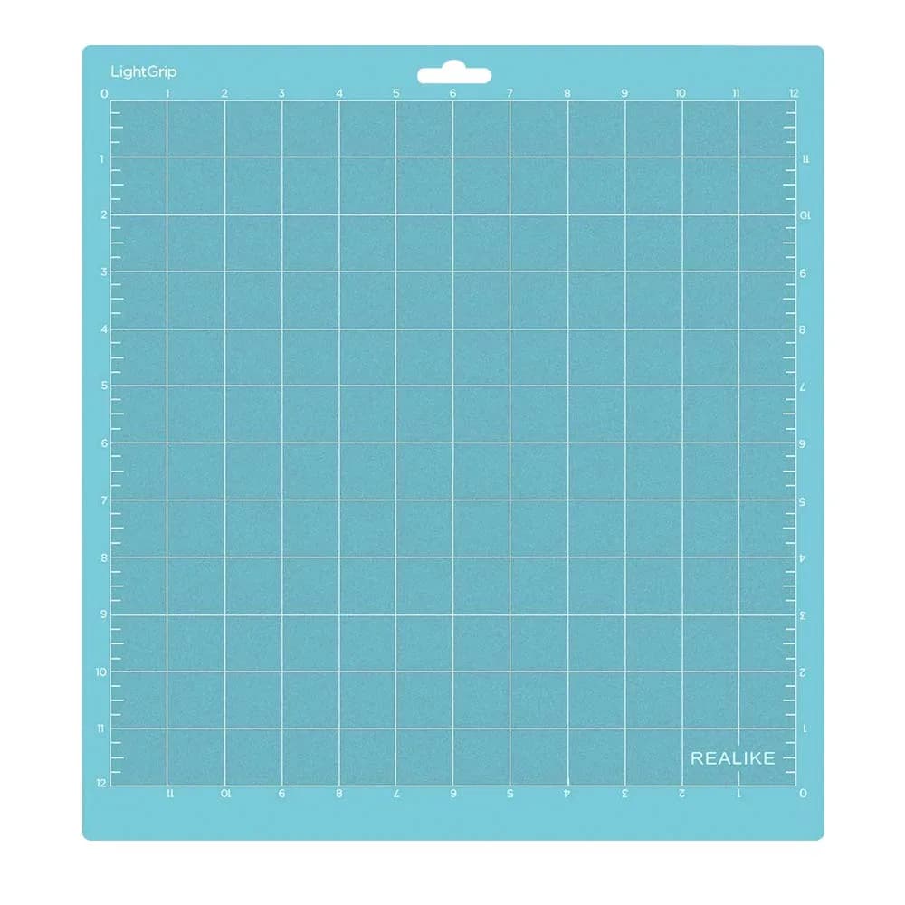 REALIKE 12x12 Lightgrip Cutting Mats for Silhouette Cameo 5/4/3/2/1 | Gridded Adhesive Non-Slip Cut Mat for Crafts, Quilting, Sewing thumbnail 8