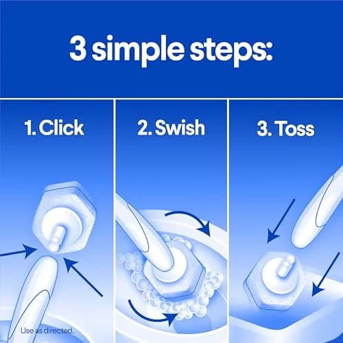 Clorox ToiletWand Toilet Bowl Cleaner System with 16 Disinfecting Refill Heads | 1.19 lb (0.54 kg) thumbnail 4