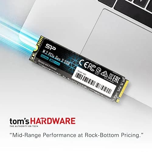 SP Silicon Power 1TB NVMe M.2 PCIe Gen3x4 SSD | PCIe 3.0 x4, 2200MB/s Read, 1600MB/s Write, M.2 2280, TLC NAND, 600 TBW thumbnail 5