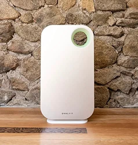 OVAL AIR AIR1000B-COVER Custom Air Purifier Face Cover 24.4" x 13.7" x 1.38" | Modern Satin Silver thumbnail 4