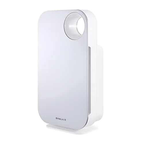 OVAL AIR AIR1000B-COVER Custom Air Purifier Face Cover 24.4" x 13.7" x 1.38" | Modern Satin Silver thumbnail 5