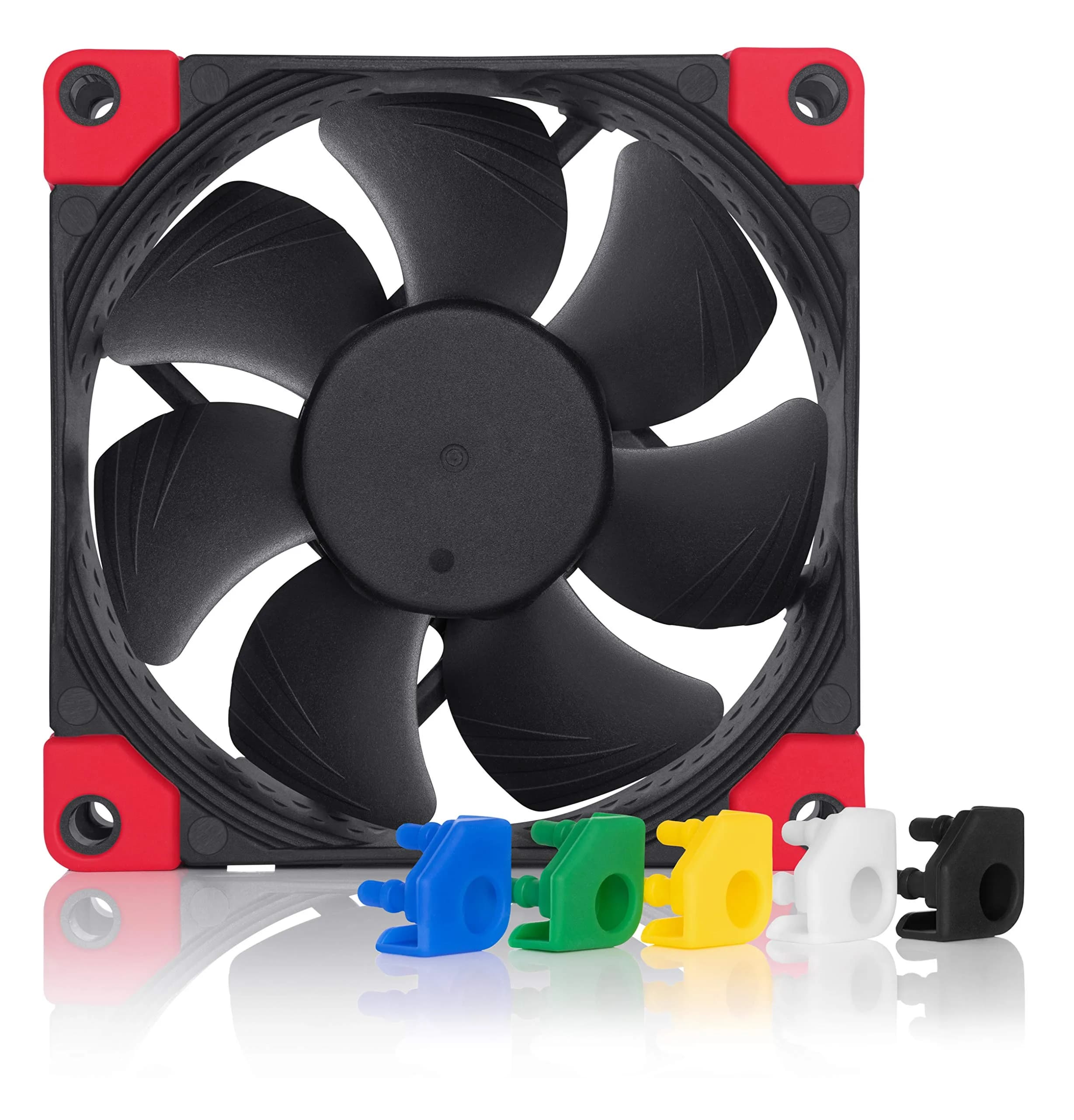 Noctua NF-A8 PWM chromax.Black.swap 80mm Fan | Quiet Cooling for Compact PCs — Black