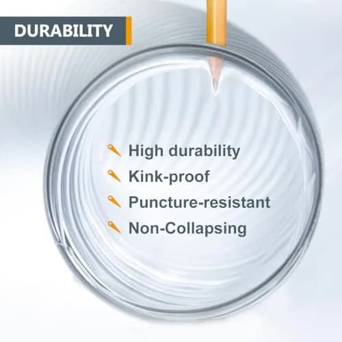 POWERTEC 6 Inch x 20 Feet Dust Collection Hose | Flexible PVC for Woodworking Systems thumbnail 3