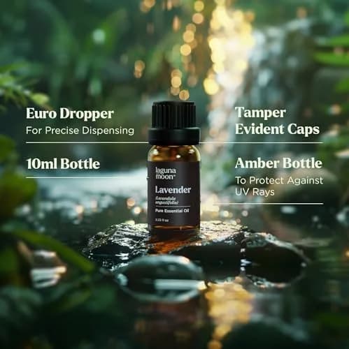 Lagunamoon Essential Oils Set - 12 Piece Premium Grade | Aromatherapy & Diffuser Oils for Home & Car thumbnail 5