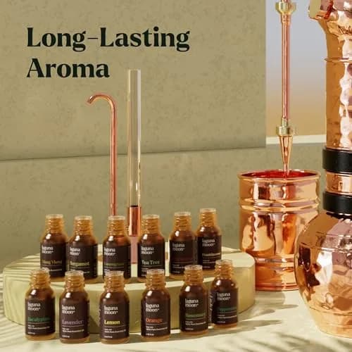 Lagunamoon Essential Oils Set - 12 Piece Premium Grade | Aromatherapy & Diffuser Oils for Home & Car thumbnail 2