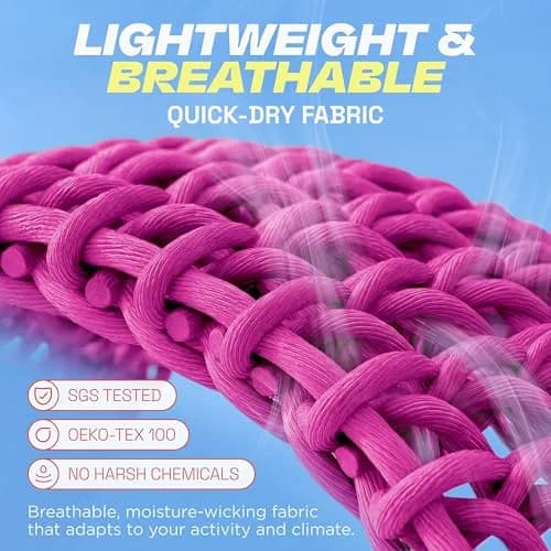 Rymora Calf Compression Sleeves for Women & Men (Pair) (Hot Pink) (Large) | Graduated Support for Shin Splints & Recovery thumbnail 4