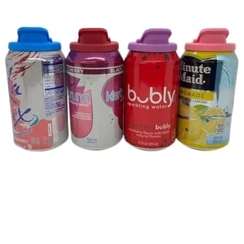 Beverage Buddee Can Cover 4 Pack Assorted Colors | Spill-Proof Dust & Dirt Barrier (100-120 chars) thumbnail 6