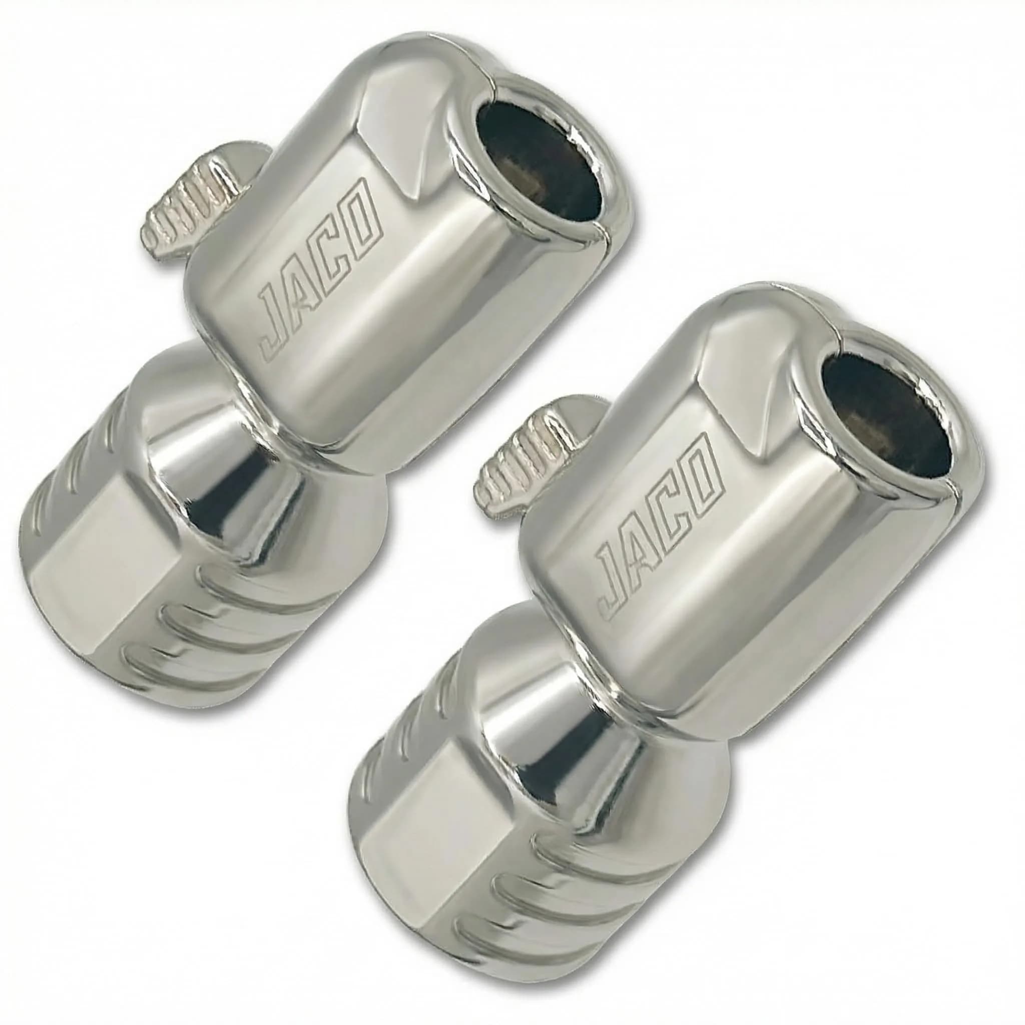 JACO Lightning S-Series Tire Air Chuck 2-Pack | Open Flow 1/4" F-NPT Automatic Lock-On — Open Flow
