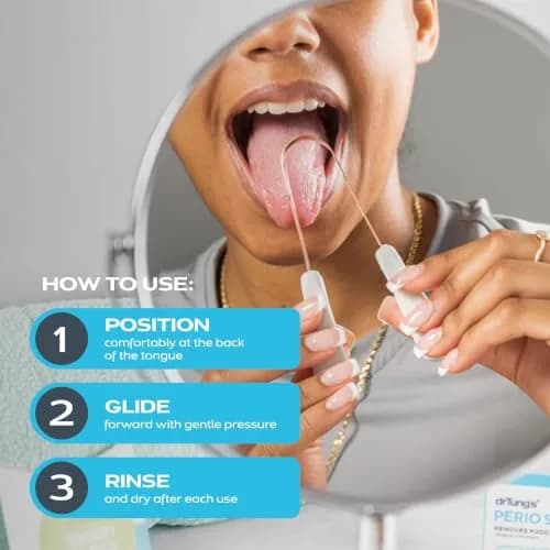 drTung's Copper Tongue Scraper - Adults & Kids, Solid Copper | Gentle & Effective Oral Hygiene (115-120 chars) thumbnail 5