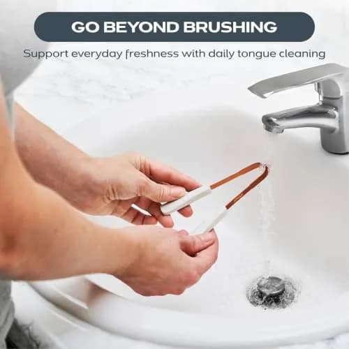 drTung's Copper Tongue Scraper - Adults & Kids, Solid Copper | Gentle & Effective Oral Hygiene (115-120 chars) thumbnail 6