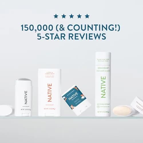 Native Sea Salt & Cedar Deodorant Stick 75g (2.65oz) | 72-Hour Odor Control thumbnail 8