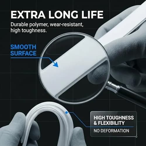 TUONAI Protection Guard Strip for Cutter Plotters 6mm Width | Long-Lasting Vinyl for Roland, Mimaki, Summa, Gcc, Liyu (6mm x 300cm) thumbnail 2