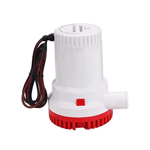 NovelBee 12V Bilge Pump 2000GPH | Marine Electric Boat Pump with Stainless Steel Shaft thumbnail 5