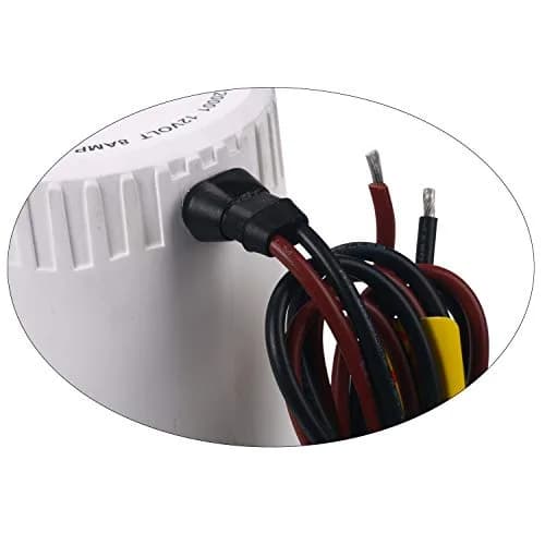 NovelBee 12V Bilge Pump 2000GPH | Marine Electric Boat Pump with Stainless Steel Shaft thumbnail 8
