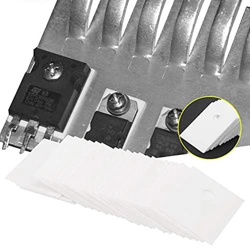 ViaGasaFamido Alumina Ceramic Insulating Sheet 17x22x1mm (100-Pack) | High Hardness Wear Resistance thumbnail 1