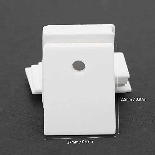 ViaGasaFamido Alumina Ceramic Insulating Sheet 17x22x1mm (100-Pack) | High Hardness Wear Resistance thumbnail 3