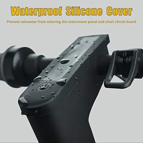 MORICHS Waterproof Dashboard Cover Shell for Segway Ninebot MAX Electric Scooter | Silicone Protective Case thumbnail 4