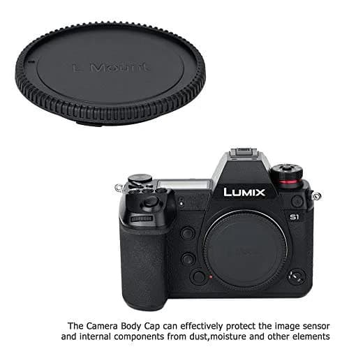 JJC L Mount Body Cap and Rear Lens Cap Kit 2-Pack | Protects Sensor & Lens from Dust, Moisture thumbnail 4
