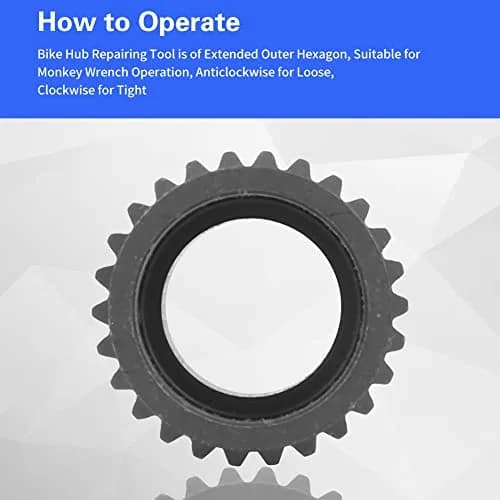 Keenso Rear Hub Lock Ring Tool for DT Swiss Ratchet 71g (2.5oz) | Precision Engineered for Mechanics & Cyclists thumbnail 4