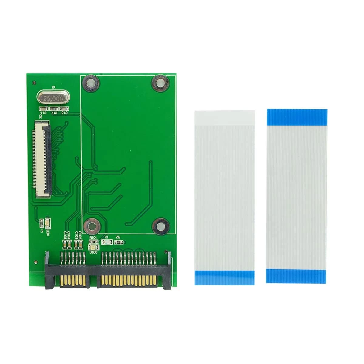 chenyang SATA to 40 Pin ZIF CE 1.8 Inch SSD HDD Adapter Board with LIF Flat Cable | SATA to ZIF/CE Converter - main product image